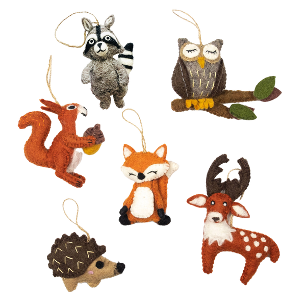 Ornament - Forest Animals, Assorted