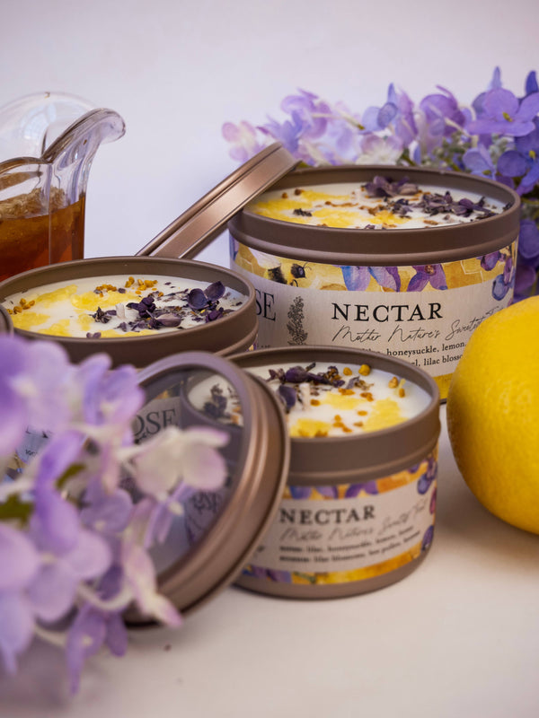 Ash & Rose - Nectar: Lilac + Lemon + Honey Candle