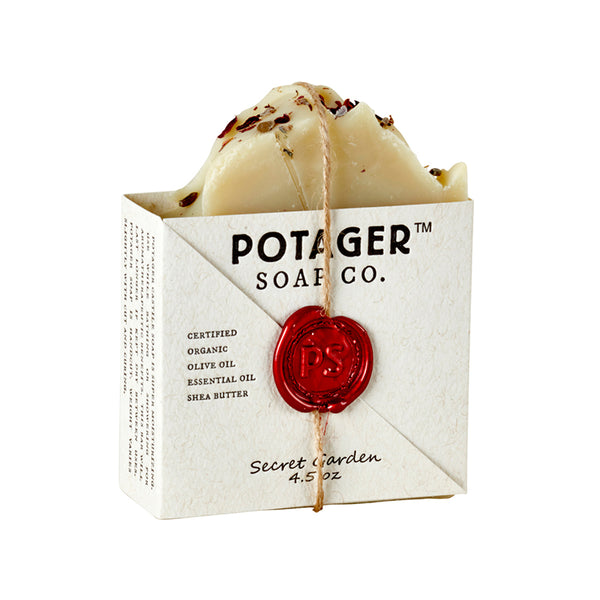 Potager’s Secret Garden Soap – Floral, Earthy & Captivating