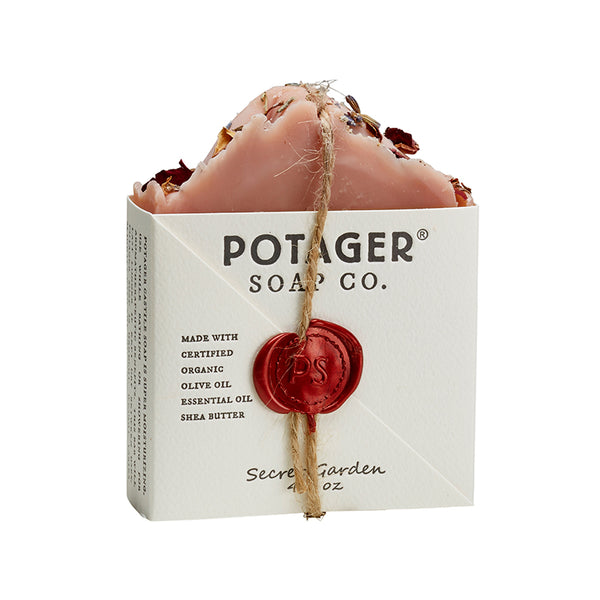 Potager’s Secret Garden Soap – Floral, Earthy & Captivating