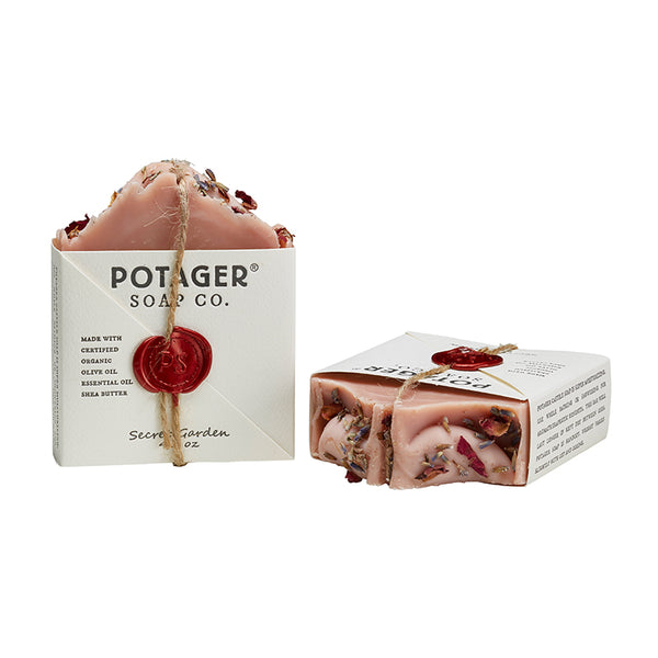 Potager’s Secret Garden Soap – Floral, Earthy & Captivating