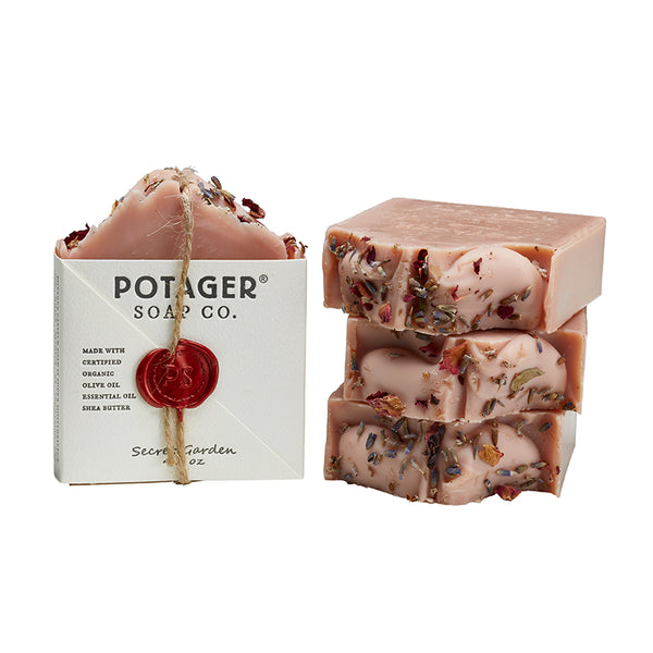 Potager’s Secret Garden Soap – Floral, Earthy & Captivating