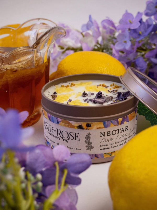 Ash & Rose - Nectar: Lilac + Lemon + Honey Candle