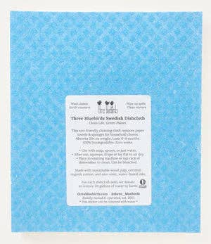 Snowflakes Swedish Dishcloth