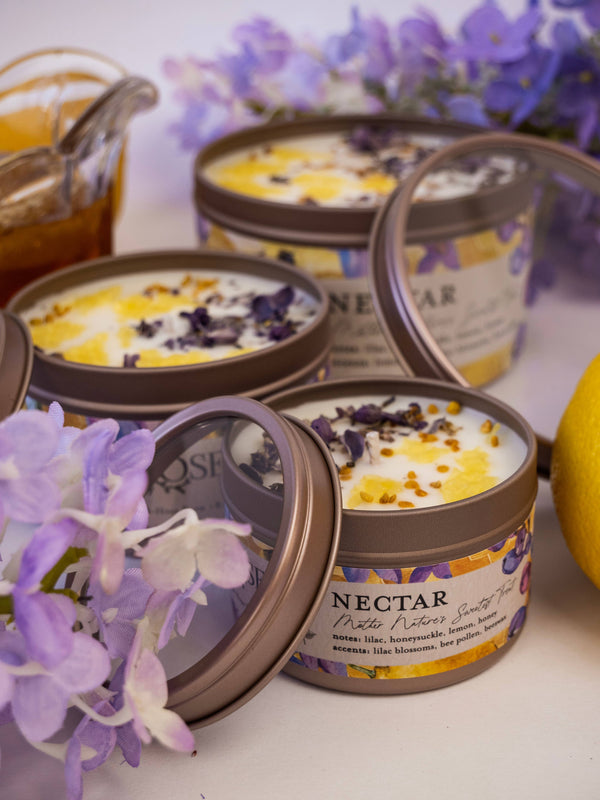 Ash & Rose - Nectar: Lilac + Lemon + Honey Candle