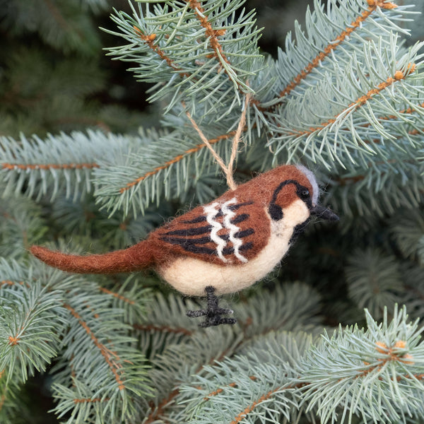 Ornament - Felt Bird - 6 Assorted