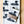 Handprinted Common Loon Kitchen Towel –Natural, Eco-friendly