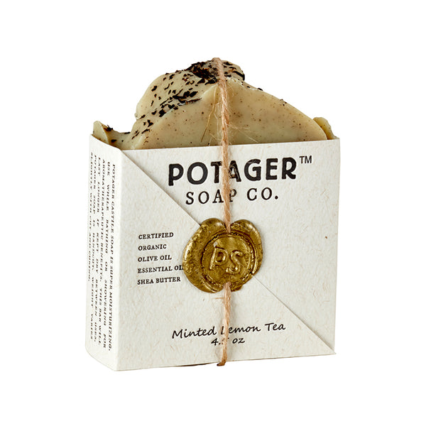 Mint Lemon Tea Soap – Fresh, Bright & Uplifting