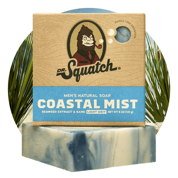 Dr. Squatch | Coastal Mist Bar Soap - 5 oz