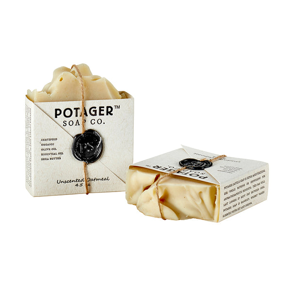 Unscented Oatmeal Soap for Sensitive Skin