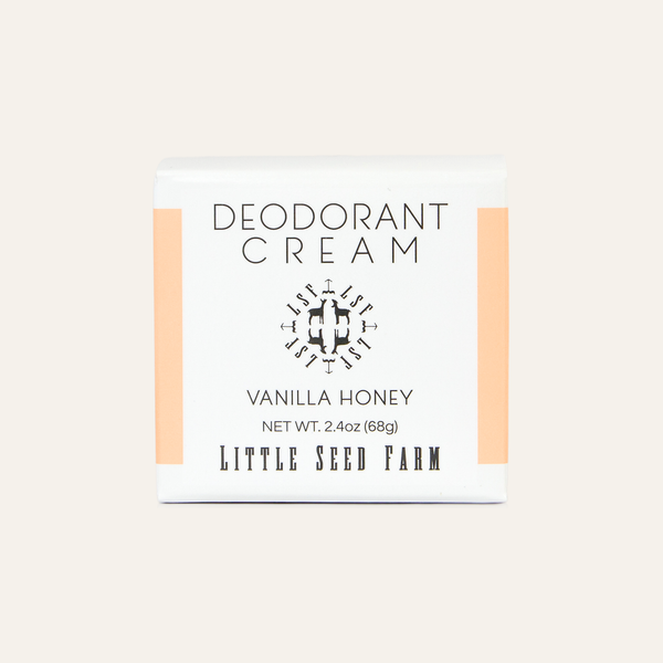 Vanilla Honey Deodorant Cream - Spring Seasonal