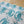 Crab Handprinted Kitchen Towel, Coastal Tea Towel, Blue Crab