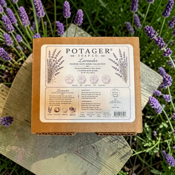 Flower Bath Bomb Collection - 3 Scent Options