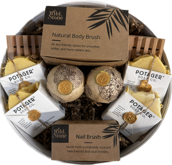 Collector Handcrafted Hat Box Gift Set