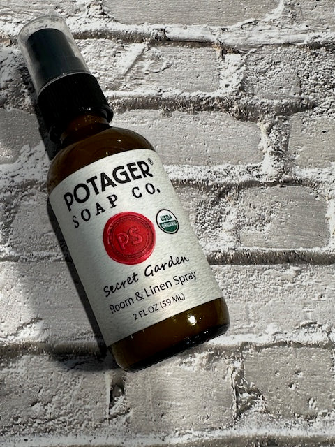 Potager Secret Garden Room Spray Certified USDA Organic