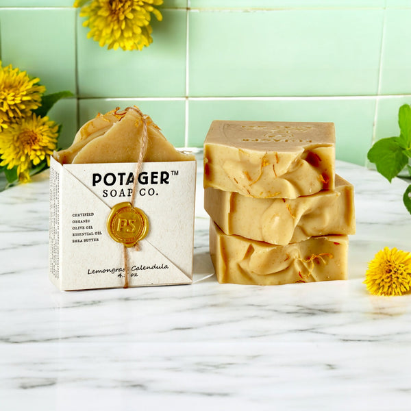 Lemongrass Calendula Soap