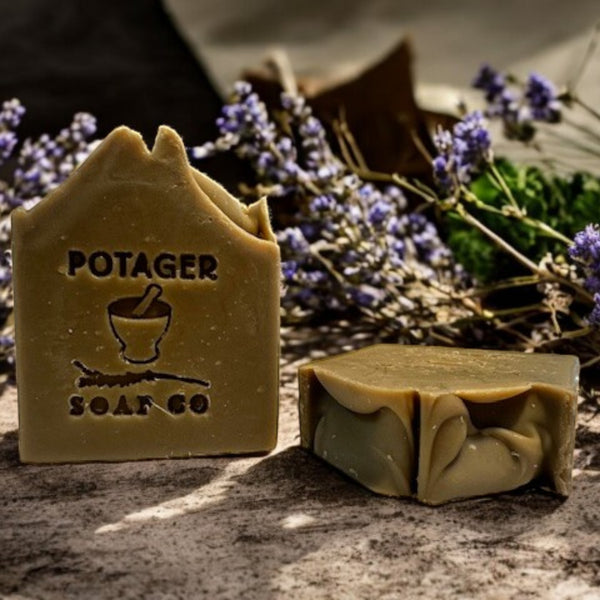 Lavender Patchouli Bar – Earthy, Calming & Botanical