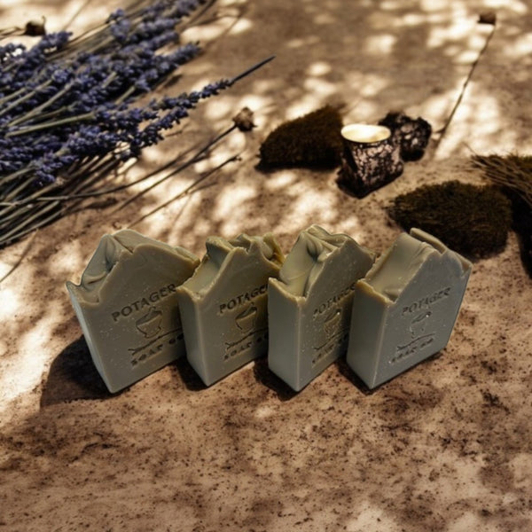 Lavender Patchouli Bar – Earthy, Calming & Botanical