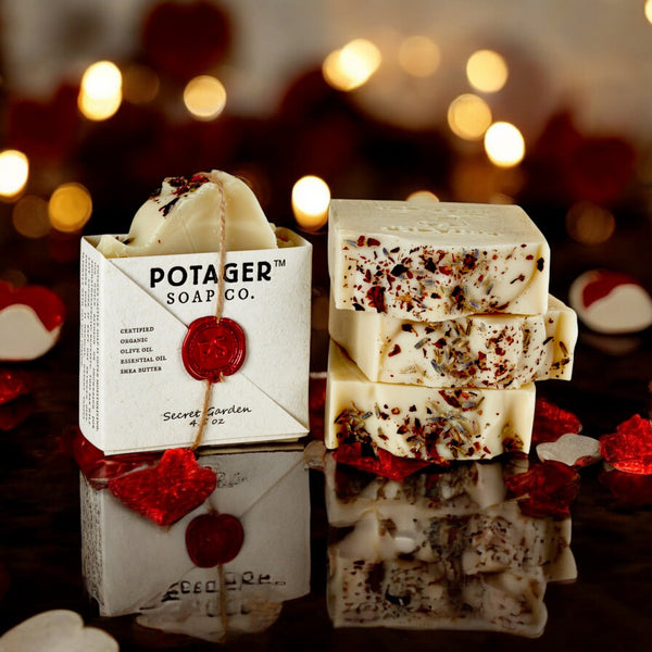 Potager’s Secret Garden Soap – Floral, Earthy & Captivating