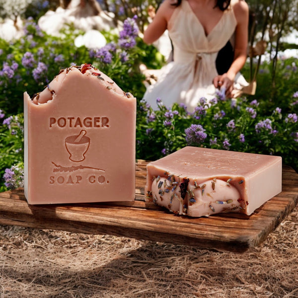 Potager’s Secret Garden Soap – Floral, Earthy & Captivating