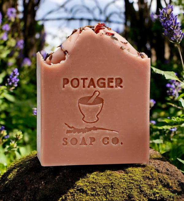 Potager’s Secret Garden Soap – Floral, Earthy & Captivating