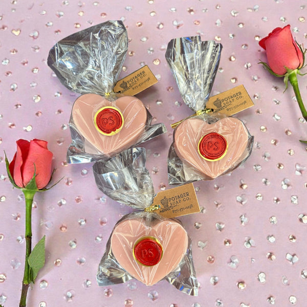 Secret Garden Heart Soap