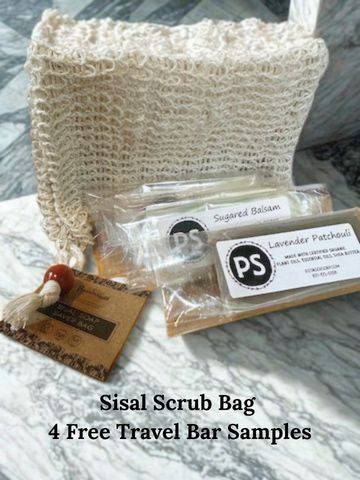 Soap That Actually Smells Like Real Plants — Not Synthetic Fragrance | Upgrade Your Shower | 4 Organic Soaps + 4 Steamers + Cedar Soap Saver + Sisal Scrub Bag + 4 Free Samples $85 Value for $60 (Save $25) 🌿 Turn Your Shower into a Botanical Spa