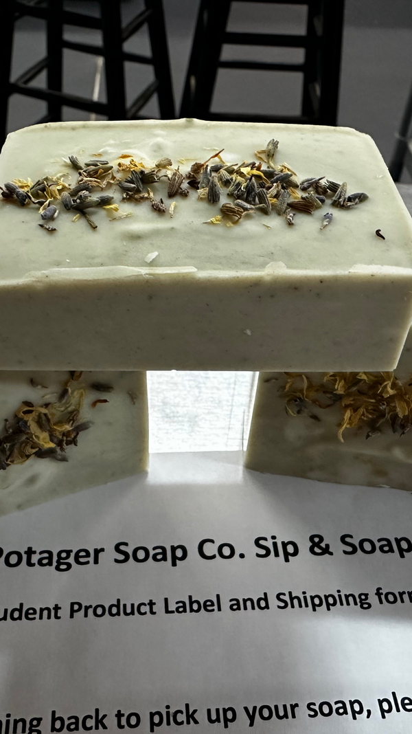 Sip and Soap | Cold Process Soap Making Class | 9/24/26