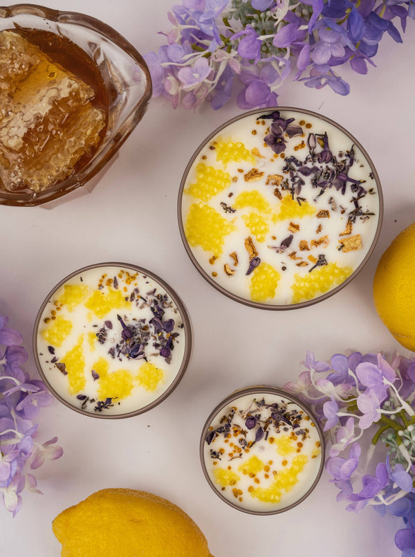 Ash & Rose - Nectar: Lilac + Lemon + Honey Candle
