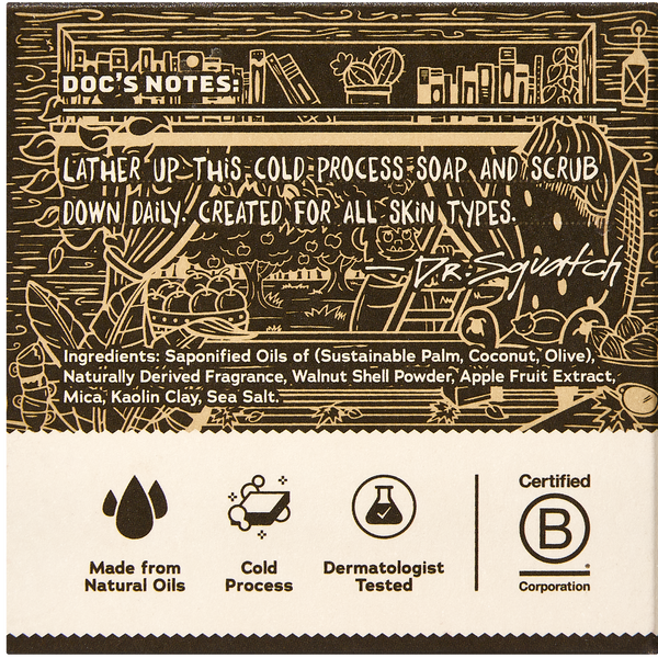 Dr. Squatch | Flannel Forest Bar Soap - 5 oz