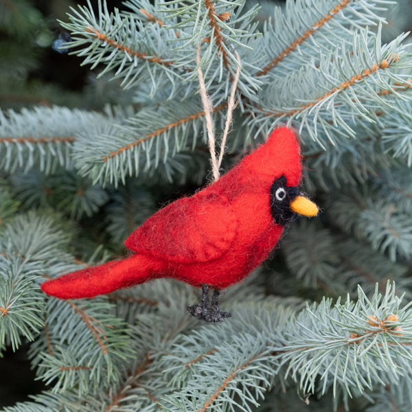 Ornament - Felt Bird - 6 Assorted