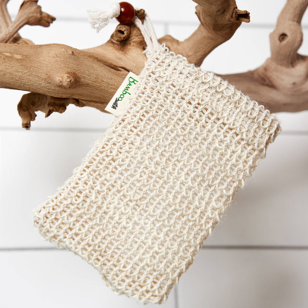 Compostable Sisal Soap Saver Bag | Soap Gift Bestseller