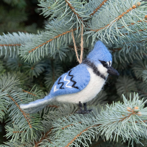 Ornament - Felt Bird - 6 Assorted