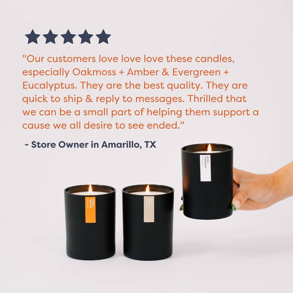 Calyan Wax Co. - Seaside + Citrus - Matte Black Tumbler Soy Candle