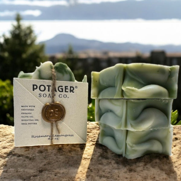 Rosemary Lemongrass Soap – Fresh, Clean & Uplifting