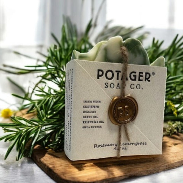 Rosemary Lemongrass Soap – Fresh, Clean & Uplifting